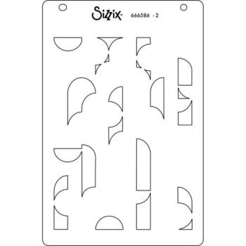 Sizzix, Layered Stencils by Stacey Park Cosmopolitan, Around the Block