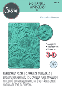 Sizzix, 3D Textured Impressions by Kath Breen Under the Sea