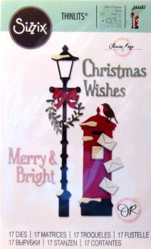 Sizzix, Thinlits Letters at Christmas