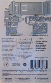 Sizzix, Thinlits Letters at Christmas