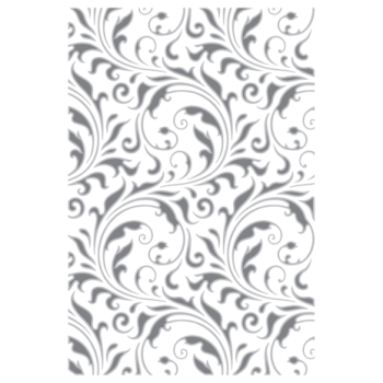 Sizzix, Multi-Level Textured Impressions Vault Flourish