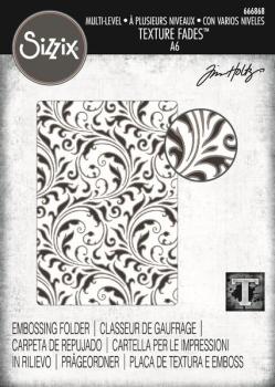 Sizzix, Multi-Level Textured Impressions Vault Flourish