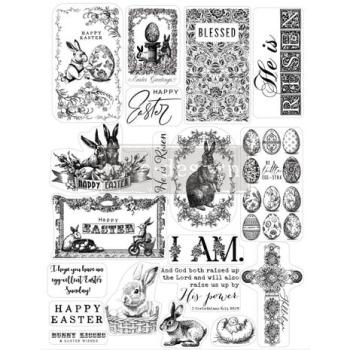 Re-Design with Prima, Easter Decor Clear Stamps, ca DIN A 4