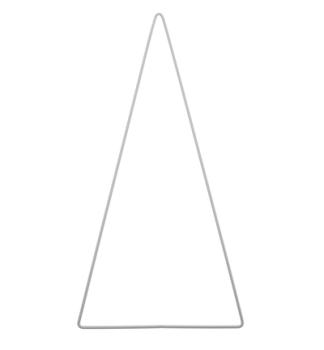 Stafil, Metallform Triangle, weiß