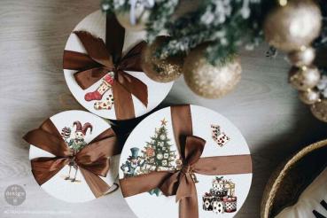 Re-Design with Prima, Whimsical Holiday Dreams Middy Transfers incl. Bonus Bogen