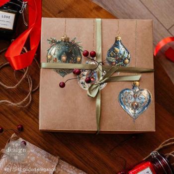 Re-Design with Prima, Gilded Elegance Middy Transfers incl. Bonus Bogen
