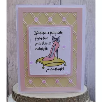 Crafter's Companion Clear Acrylic Stamp - Midnight Shoe