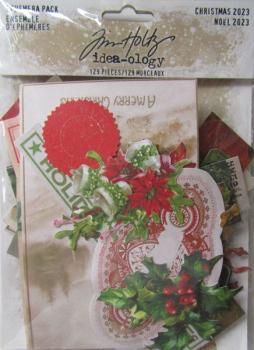 idea-ology, Tim Holtz Ephemera Pack Christmas
