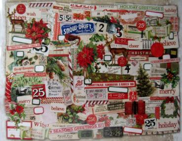 idea-ology, Tim Holtz Ephemera Pack Christmas