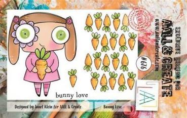 Aall and Create, Stamp Set A7 Bunny Love