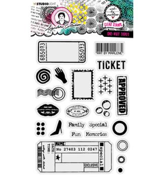 Studiolight • Stamp One-way ticket Signature Collection nr.471