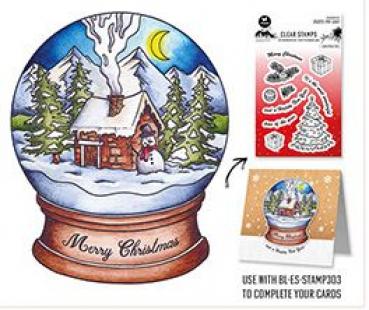 Studiolight, Stempel Snowglobe Essentials nr.296