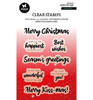 Studiolight • Stamp Best wishes By Laurens nr.491