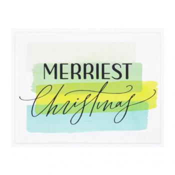 Spellbinders, Merriest Christmas Press Plate