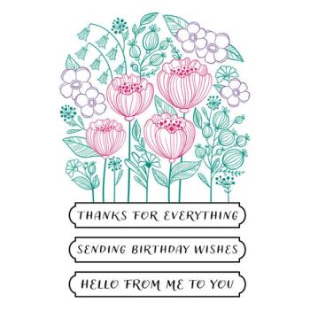 Spellbinders, BetterPress Blooming Garden Press Plates