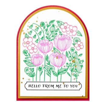 Spellbinders, BetterPress Blooming Garden Press Plates