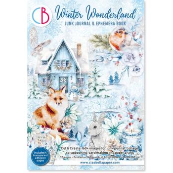 Ciao Bella, Winter Wonderland A4 Junk Journal Ephemera Book