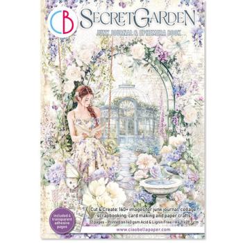 Ciao Bella, Secret Garden A4 Junk Journal Ephemera Book