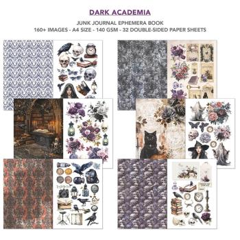 Ciao Bella, Dark Academia A4 Junk Journal Ephemera Book