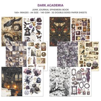 Ciao Bella, Dark Academia A4 Junk Journal Ephemera Book