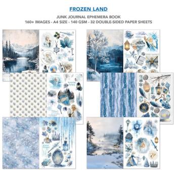 Ciao Bella, Frozen Land A4 Junk Journal Ephemera Book