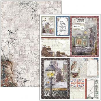 Ciao Bella, London's Calling Creative Pad A4 9/Pkg + 1 Free deluxe sheet