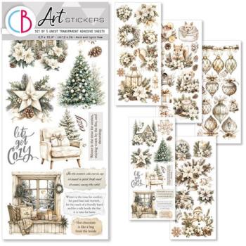 Ciao Bella, Winter Season Transparent Adhesive Sheets