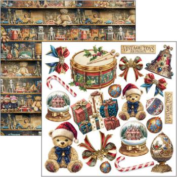 Ciao Bella, Toy Shop 6x6 Inch Fussy Cut Pad