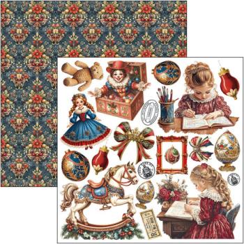 Ciao Bella, Toy Shop 6x6 Inch Fussy Cut Pad