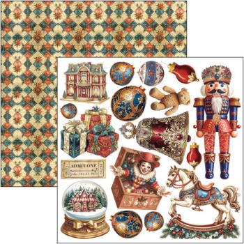 Ciao Bella, Toy Shop 6x6 Inch Fussy Cut Pad