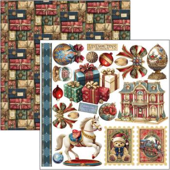 Ciao Bella, Toy Shop 6x6 Inch Fussy Cut Pad