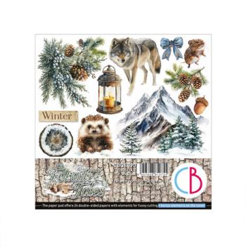 Ciao Bella, Forest Tales 6x6 Inch Fussy Cut Pad