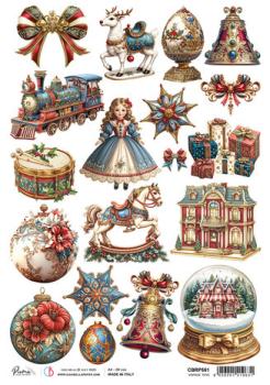 Ciao Bella, Toy Shop A4 Rice Paper Vintage Toys