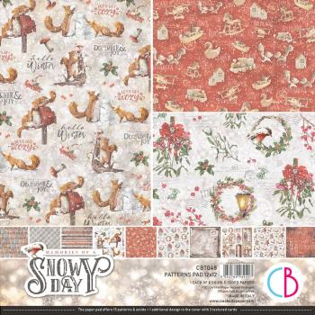 Ciao Bella, Memories of a Snowy Day Patterns Pad 12"x12"