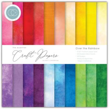 Craft Consortium, Essential Craft Papers 6x6 Inch Paper Pad Over the Rainbow