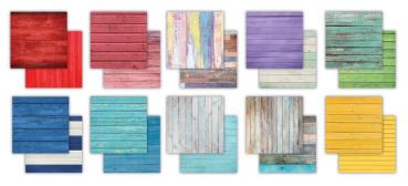 Craft Consortium, Essential Craft Papers 6x6 Inch Paper Pad Beach Hut