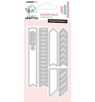 CraftLab, Die Striped banners Essentials nr.390