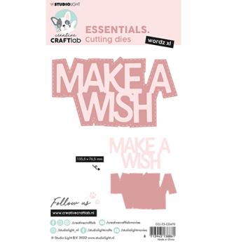 CraftLab, Make a wish Essentials Wordz XL nr.470
