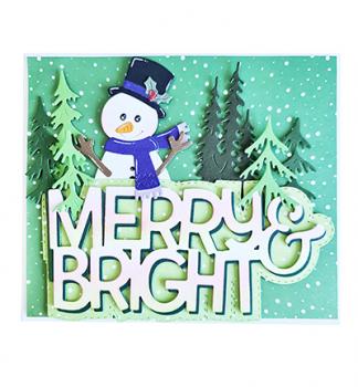 CraftLab • Die Wordz XL Merry and Bright Essentials nr.687