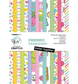 CraftLab, Paper Pad Better together Friendz nr.78