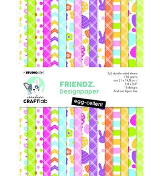 CraftLab • Paper Pad Egg-celent Friendz nr.83