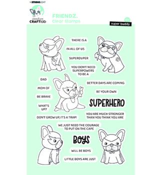 CraftLab • Stamp Superhero Buddy Friendz nr.468