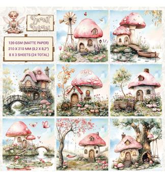 Creatief Art, Forest Fairies, Paper Pad 2