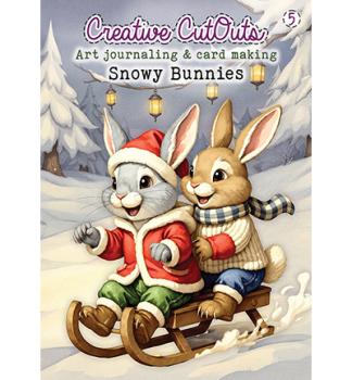 Creatief Art, Snowy Bunnies Boek, Creative Cut Outs