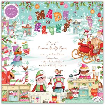 Craft Consortium, Paper Pad Made by Elves 6x6 Inch Paper Pad