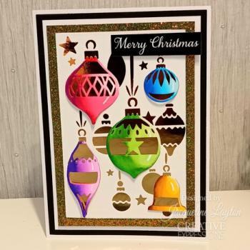 Creative Expressions, Cathie Shuttleworth Paper Cuts Cut & Lift Bauble Bliss