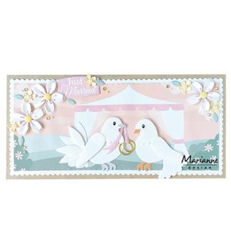 Marianne Design • Die Eline's pigeons / Tauben