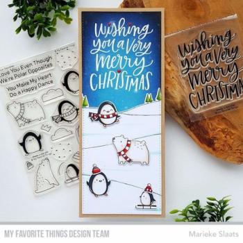 My Favorite Things, Bundle Polar Opposites Clear Stamps & Dies