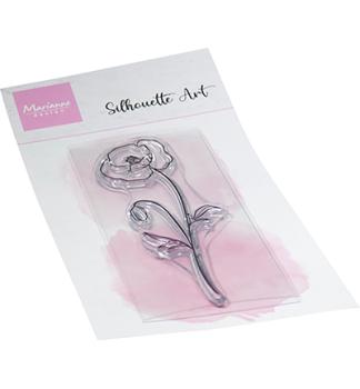 Marianne Design • Stamp Silhouette Art, Poppy
