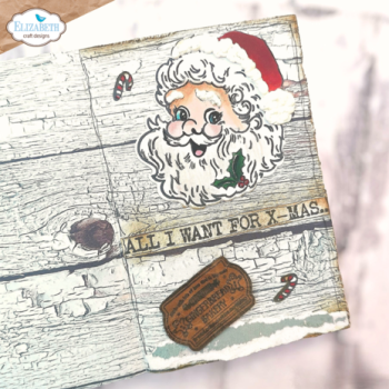 Elizabeth Craft Designs, Santa Claus Stamps and Dies